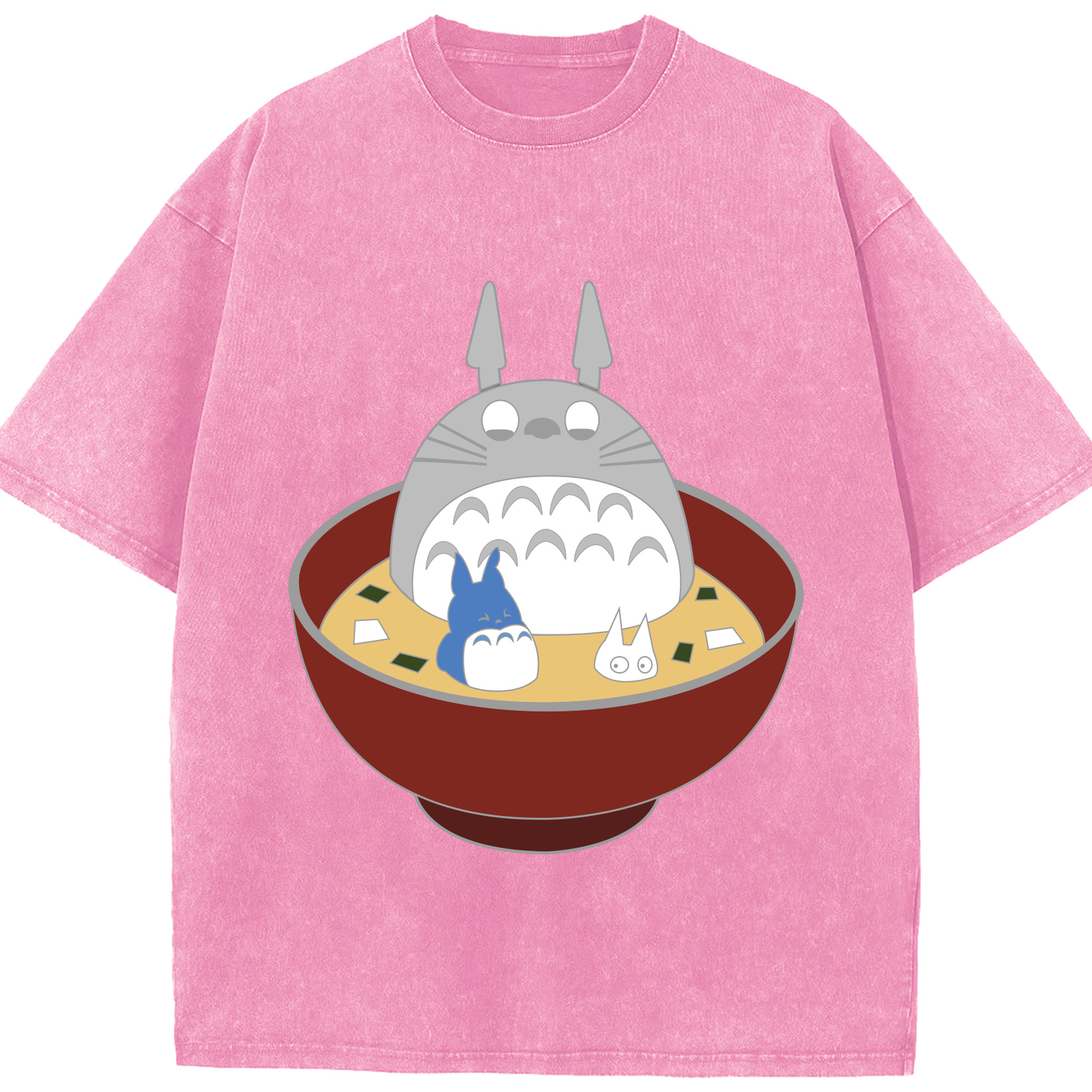 （画像用） となりのトトロ 草壁メイ 草壁サツキ My Neighbor Totoro Satsuki Kusakabe Mei Kusakabe 綿100% ヴィンテージ風 半袖Tシャツ（フロントプリント）